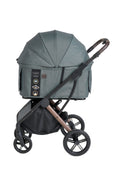 Load image into Gallery viewer, AGILE 2 | Auto Folding Medium Pet Stroller- Vintage Green
